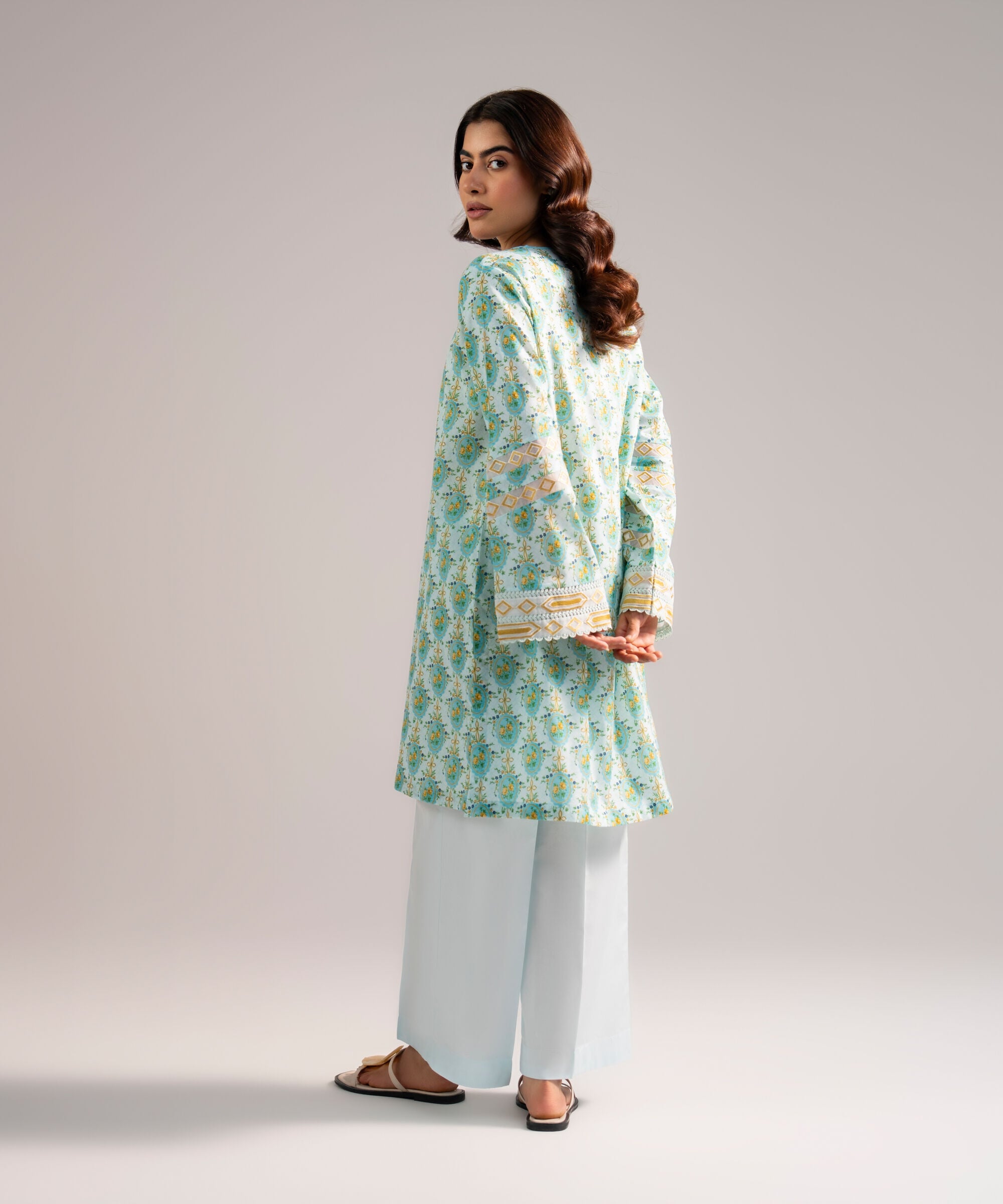 Embroidered Lawn Shirt