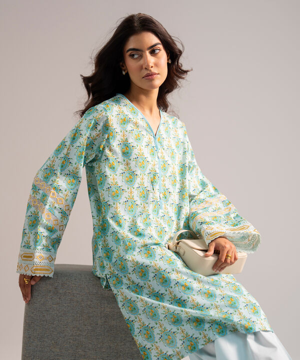 Embroidered Lawn Shirt