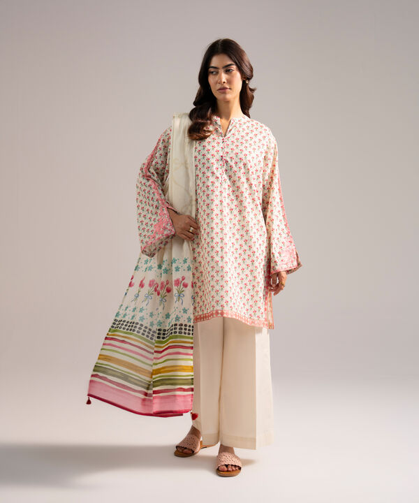 Printed Lawn Dupatta