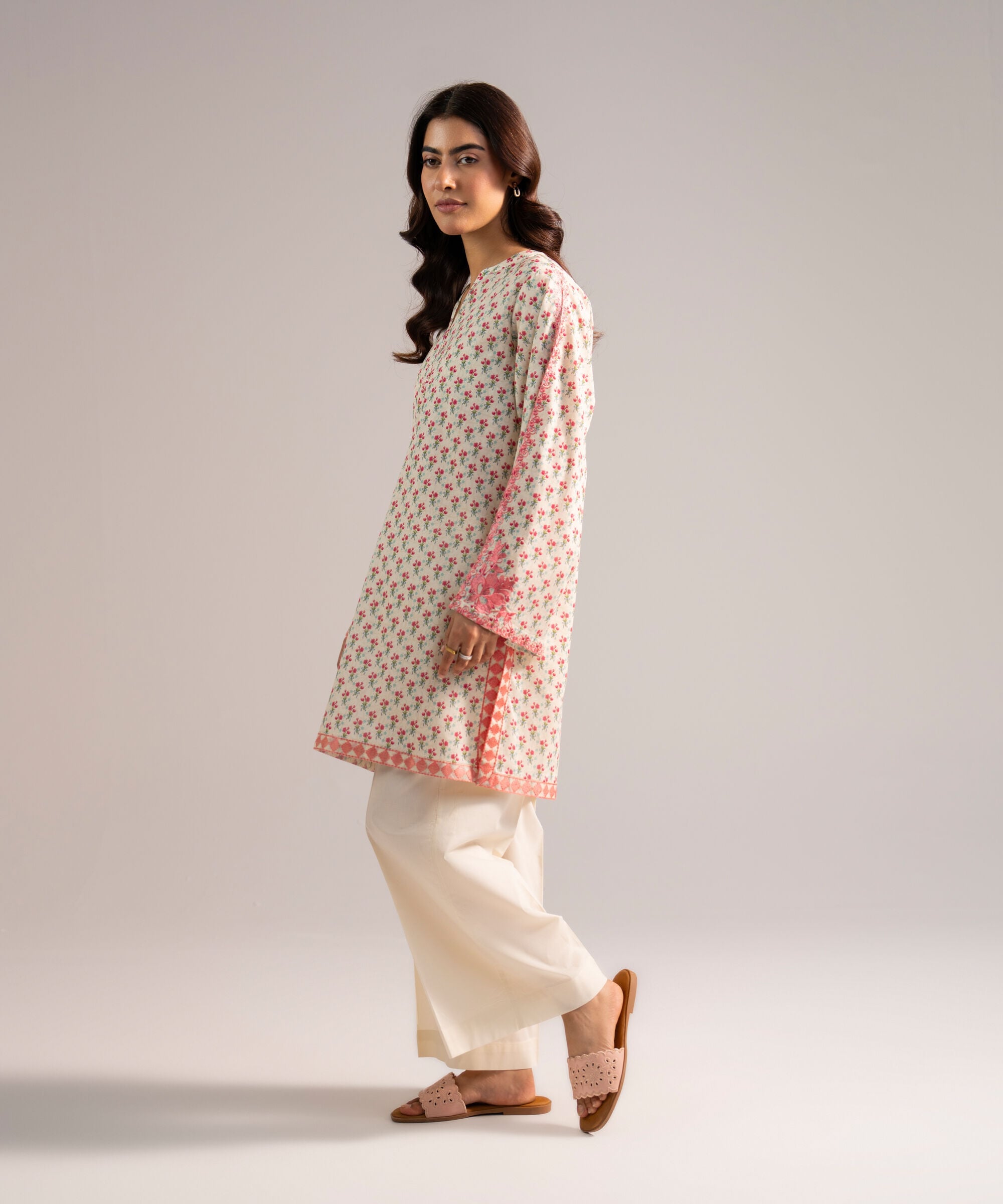 Embroidered Lawn Shirt