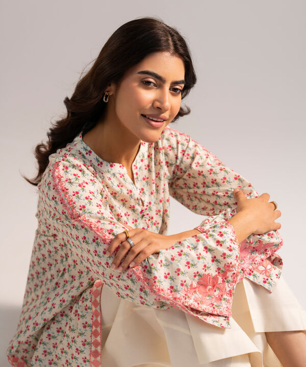 Embroidered Lawn Shirt