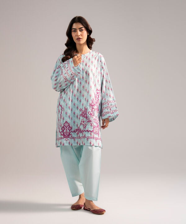 Embroidered Lawn Shirt