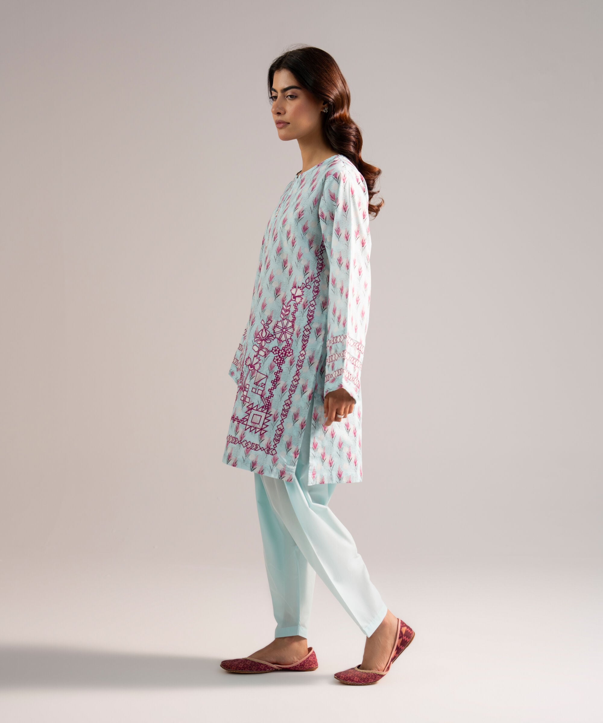 Embroidered Lawn Shirt