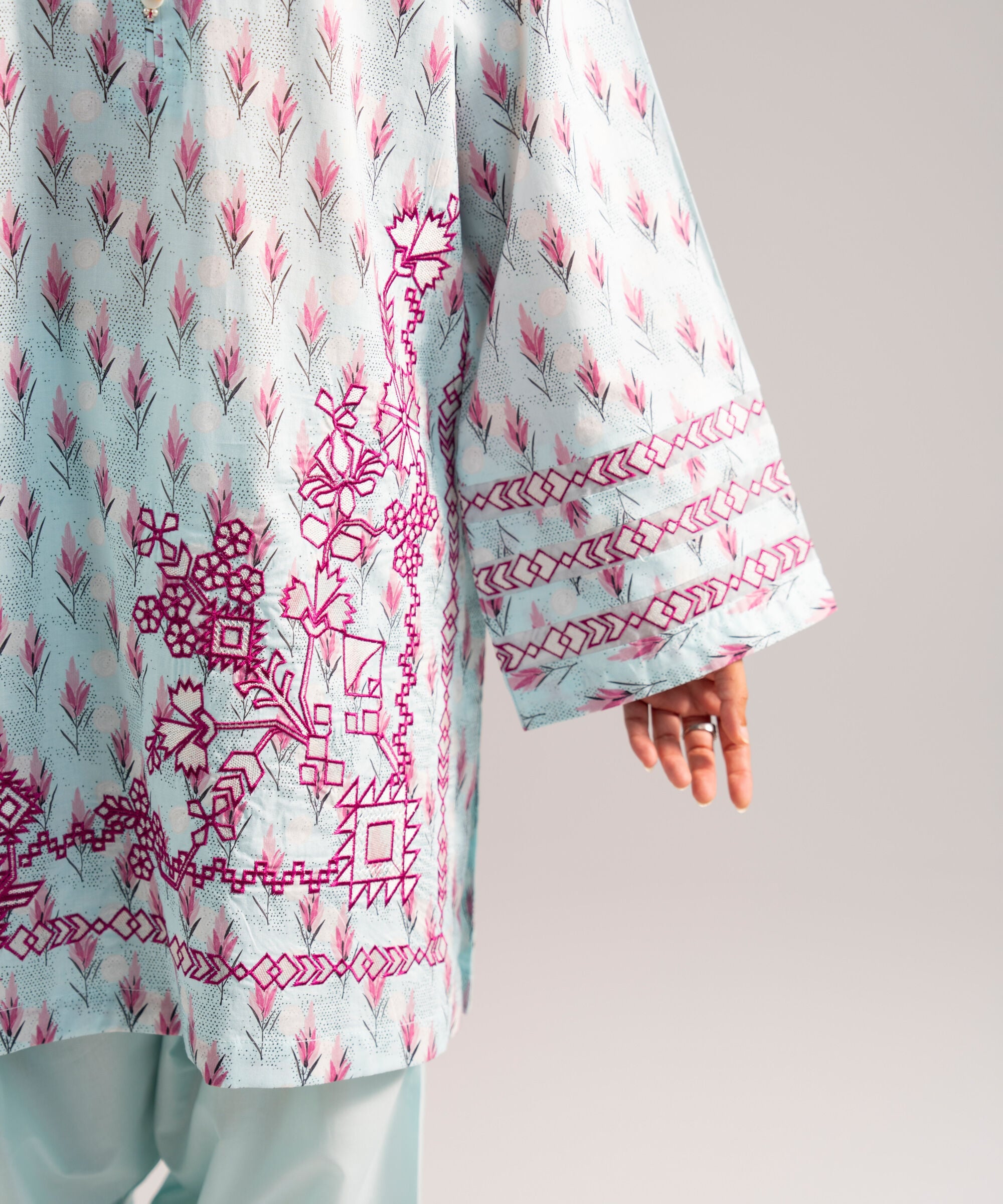 Embroidered Lawn Shirt