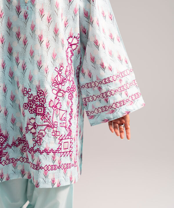 Embroidered Lawn Shirt