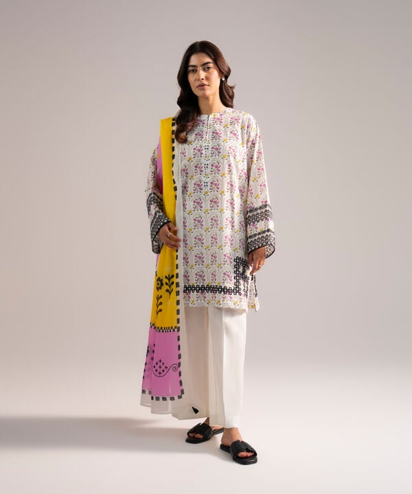 Printed Lawn Dupatta