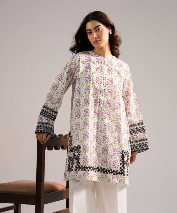 Embroidered Lawn Shirt