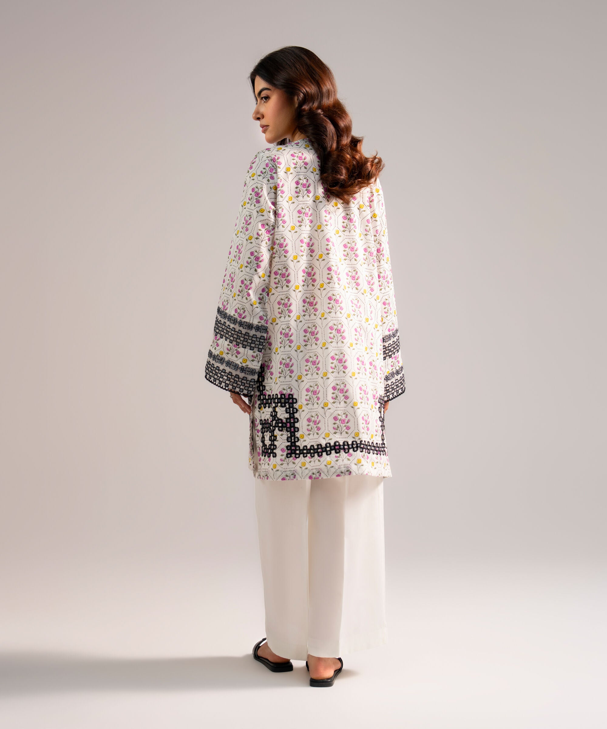 Embroidered Lawn Shirt