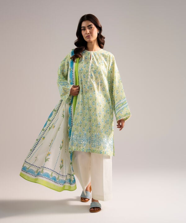Printed Lawn Dupatta