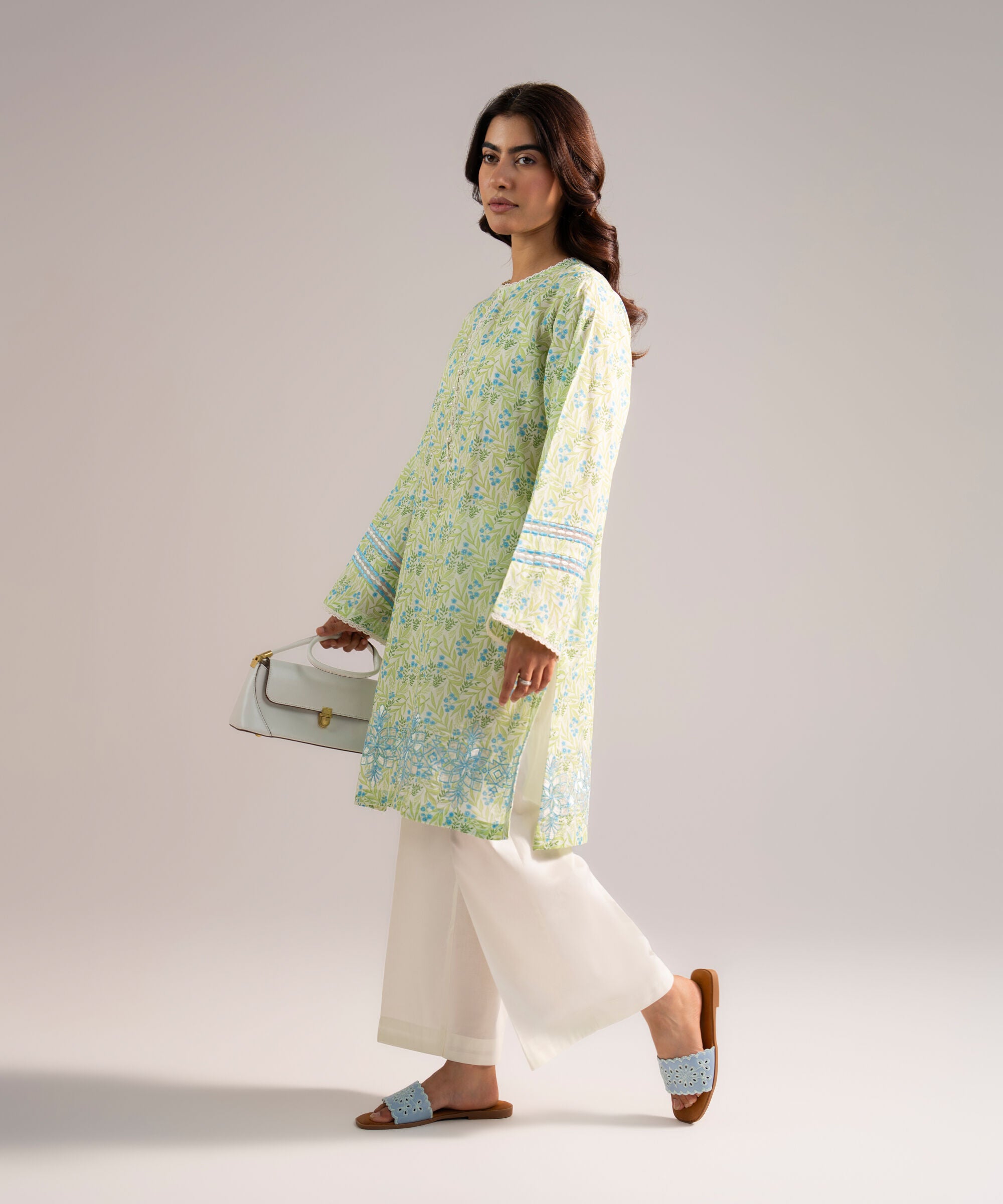 Embroidered Lawn Shirt
