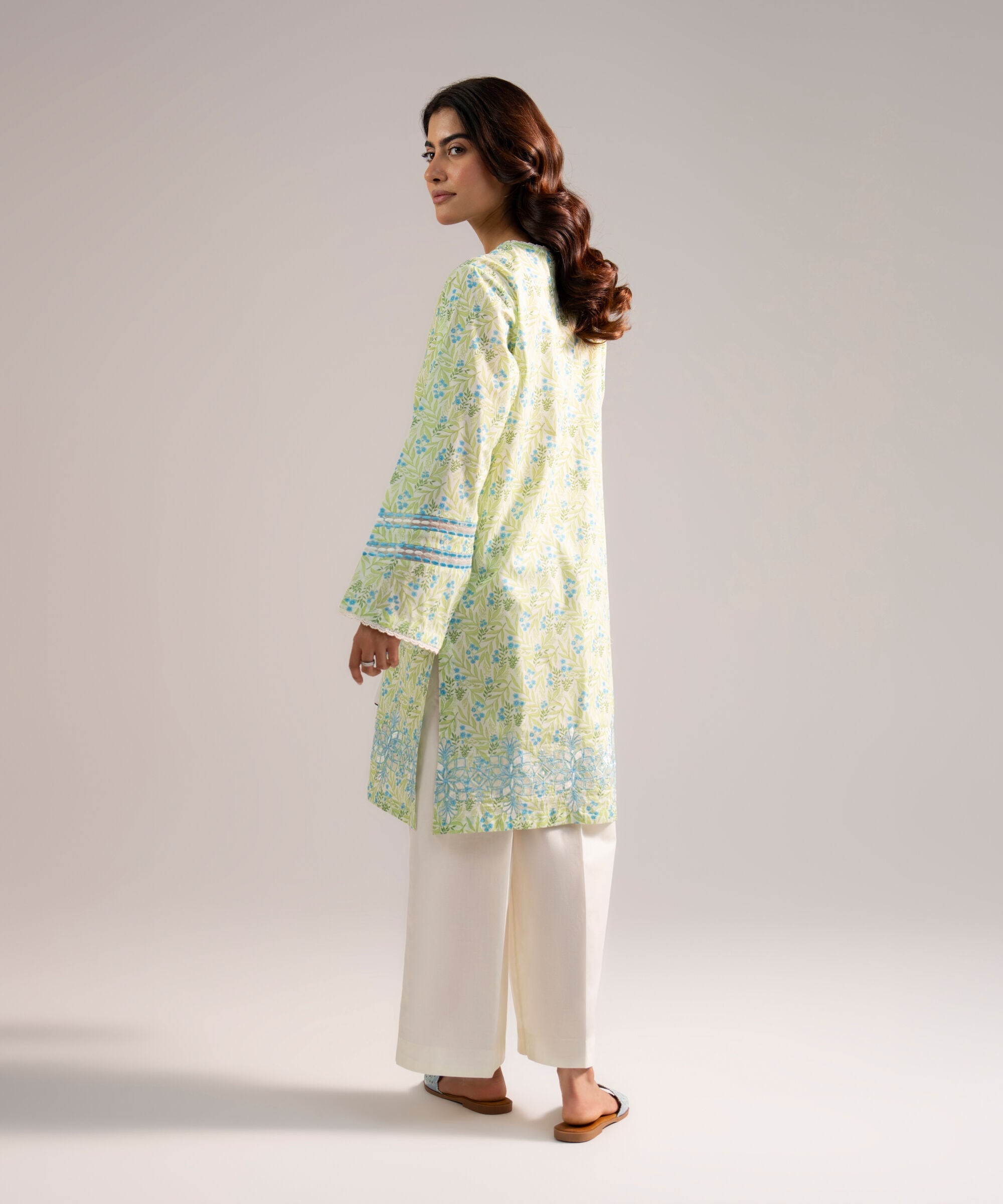 Embroidered Lawn Shirt