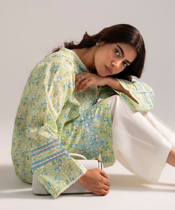 Embroidered Lawn Shirt