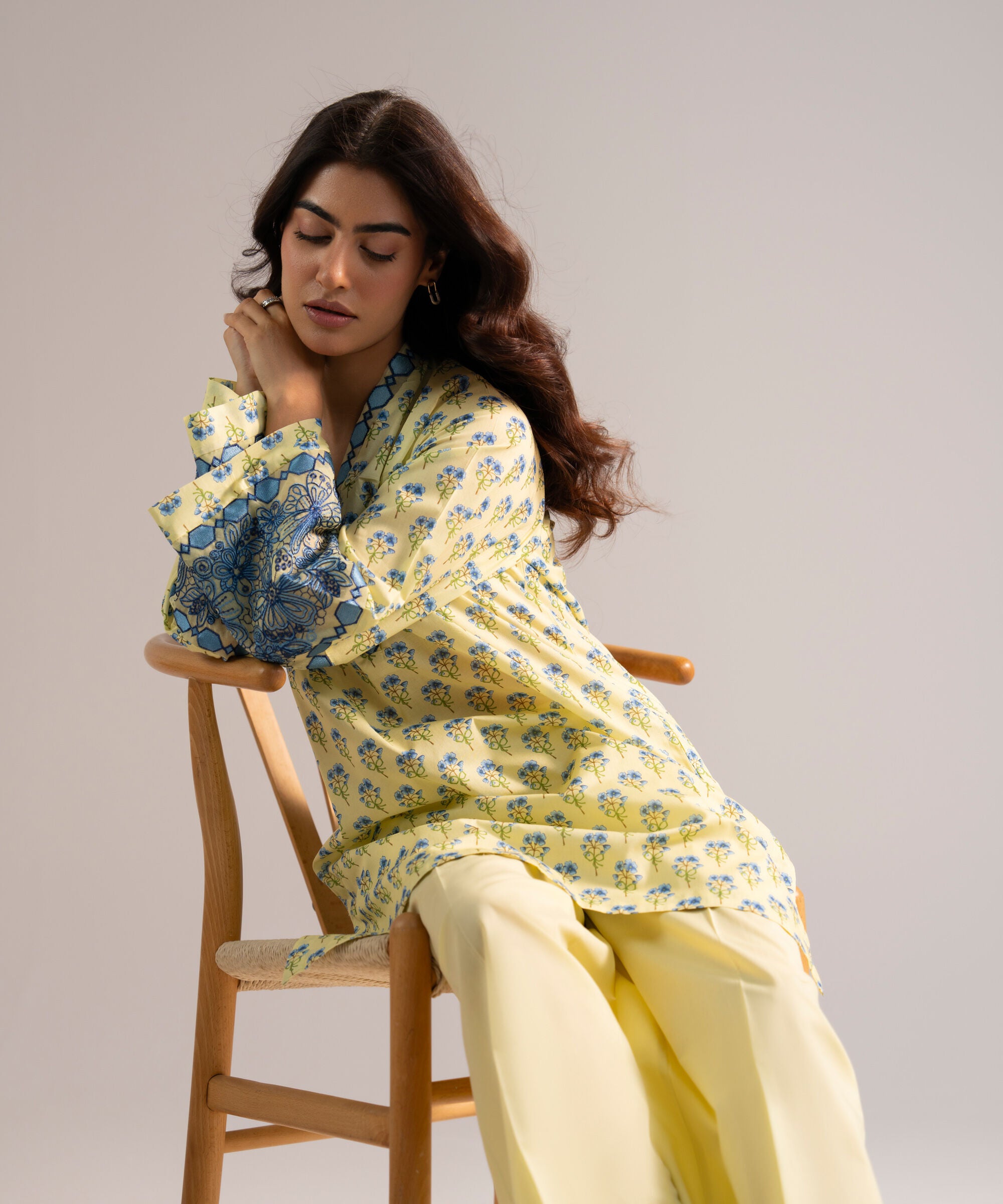 Embroidered Lawn Shirt