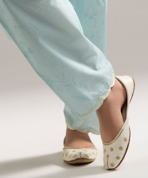 Printed Cambric Shalwar