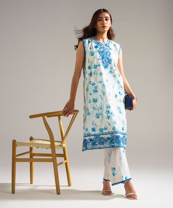 Embroidered Lawn Shirt