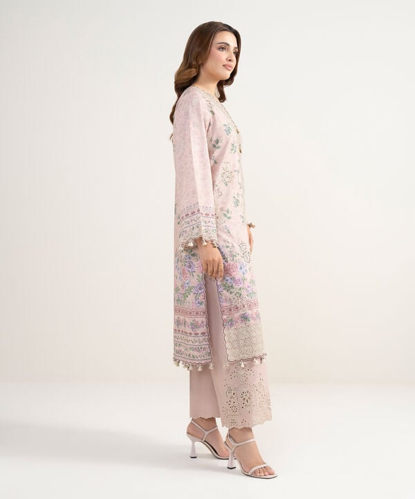 3 Piece - Embroidered Lawn Suit