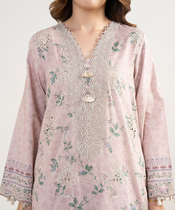 3 Piece - Embroidered Lawn Suit