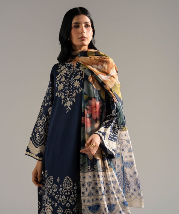 3 Piece - Printed Lawn Suit