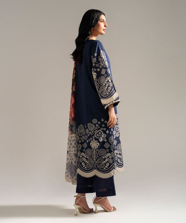 3 Piece - Printed Lawn Suit