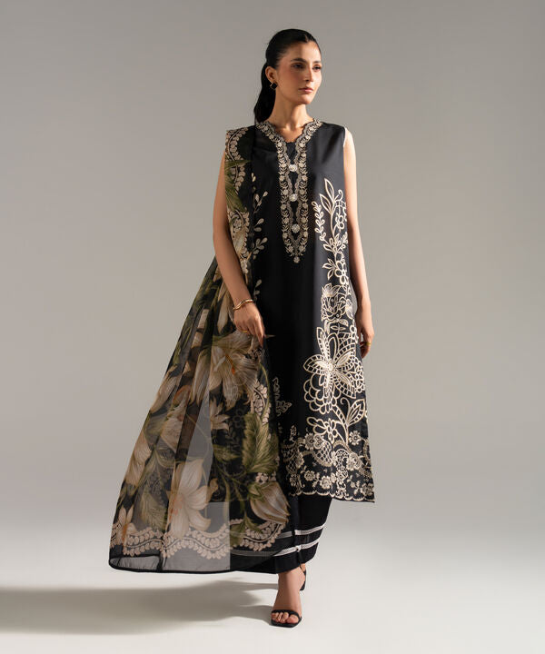 3 Piece - Printed Lawn Suit