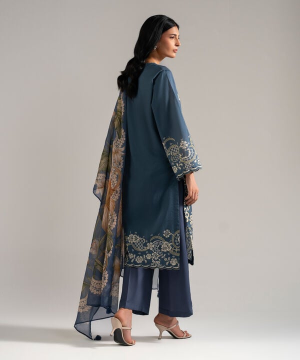 3 Piece - Printed Lawn Suit