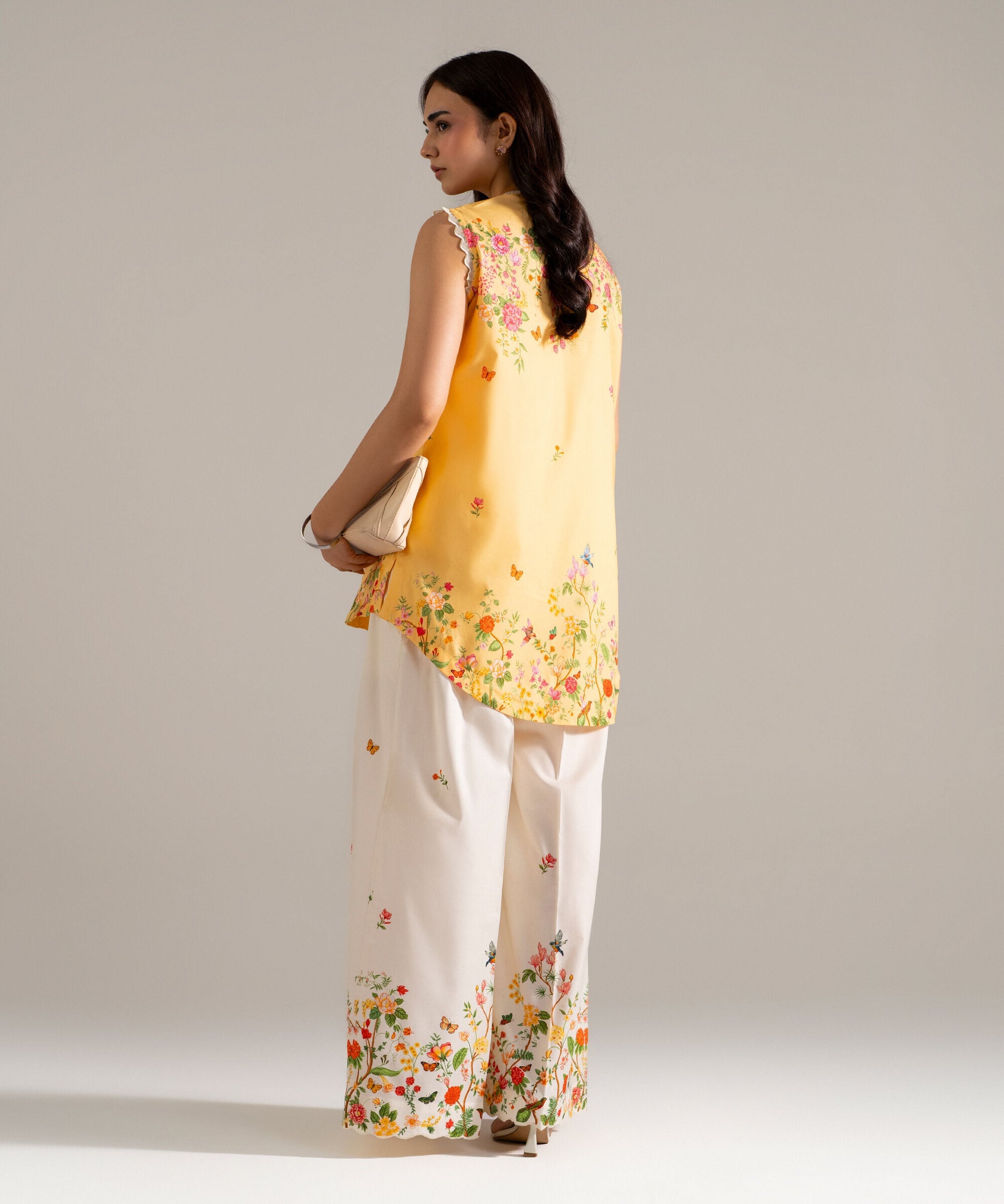 2 Piece - Printed Cotton Viscose Suit PEW26CAHMV91