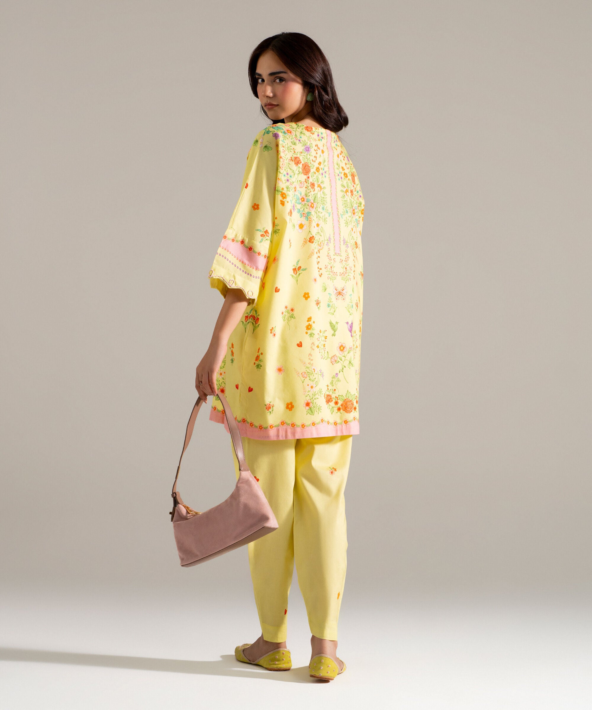 2 Piece - Printed Cotton Viscose Suit PEW26CAHMV92