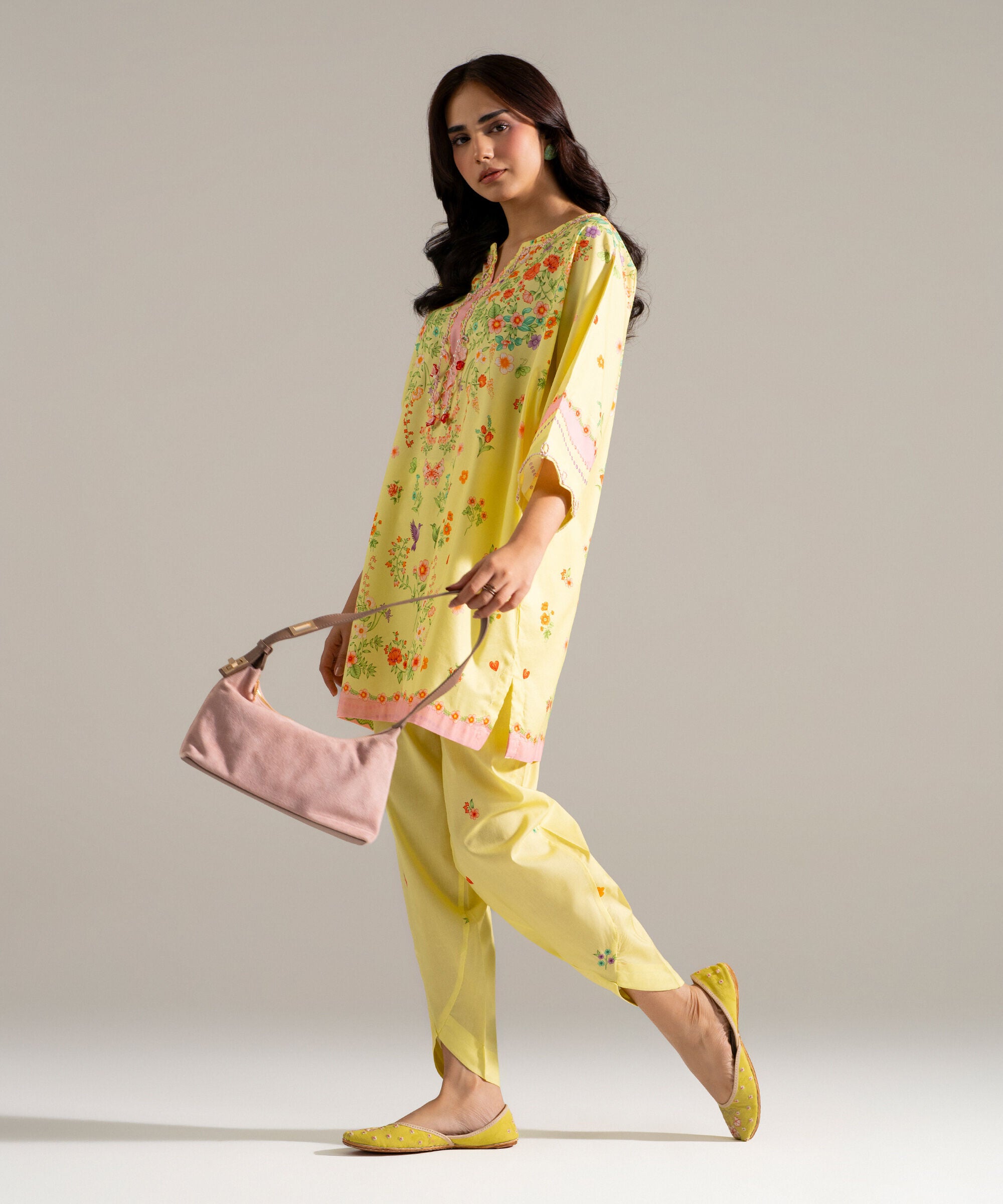 2 Piece - Printed Cotton Viscose Suit PEW26CAHMV92