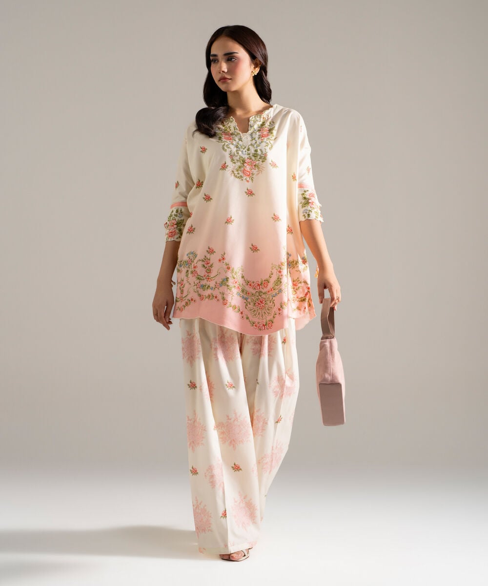 2 Piece - Printed Cotton Viscose Suit PEW26CAHMV95