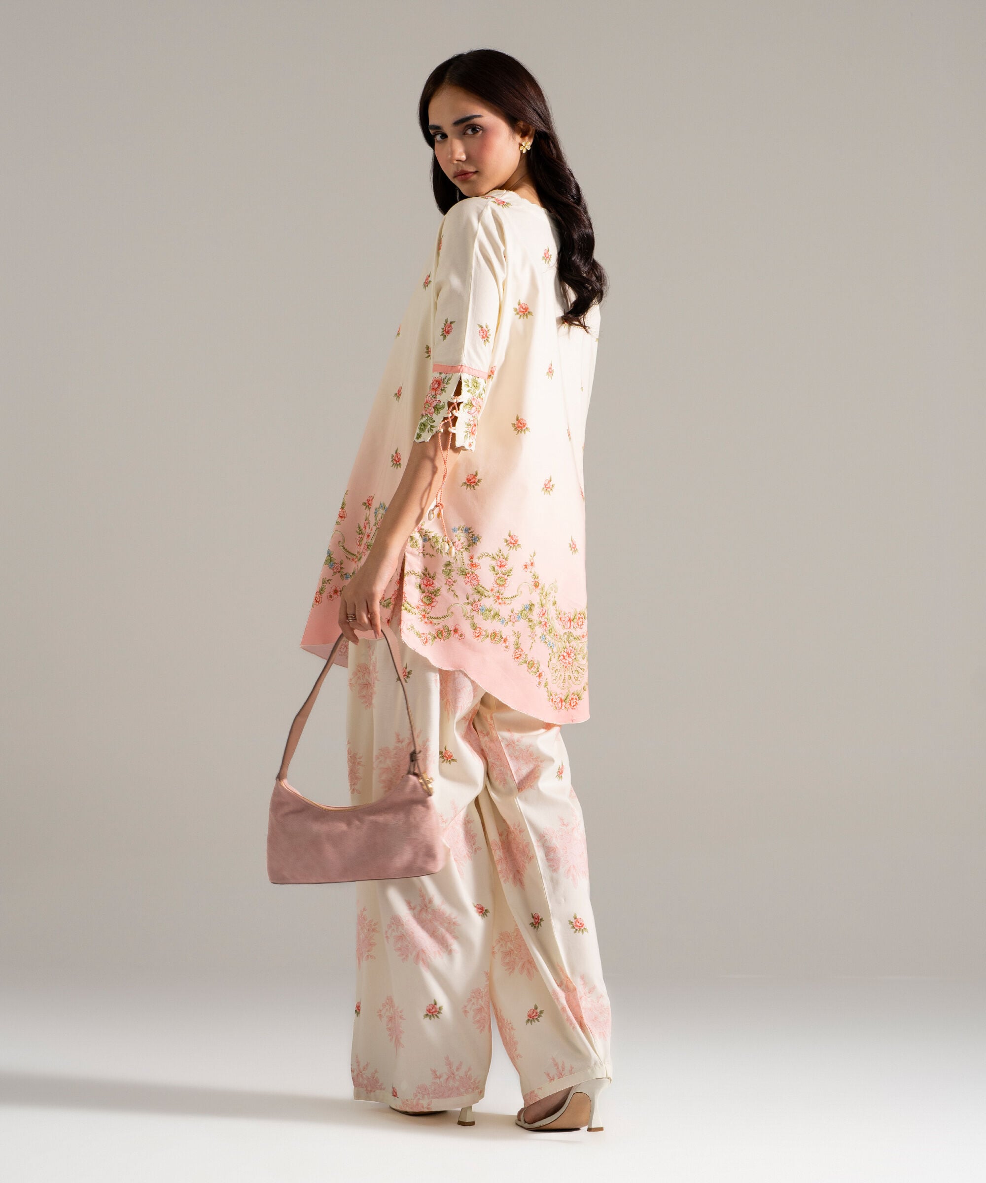 2 Piece - Printed Cotton Viscose Suit PEW26CAHMV95