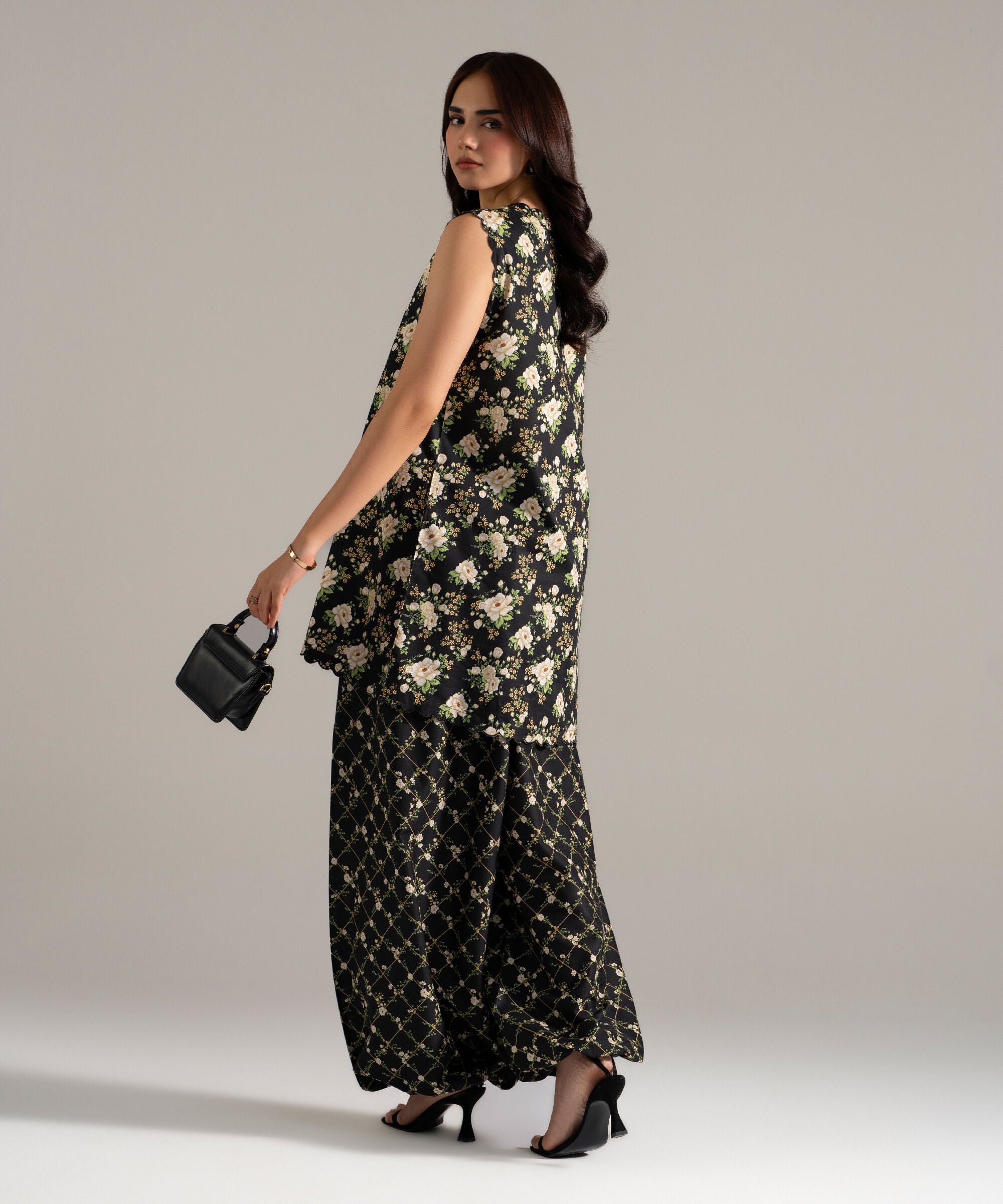 2 Piece - Printed Cotton Viscose Suit PEW26CAHMV96