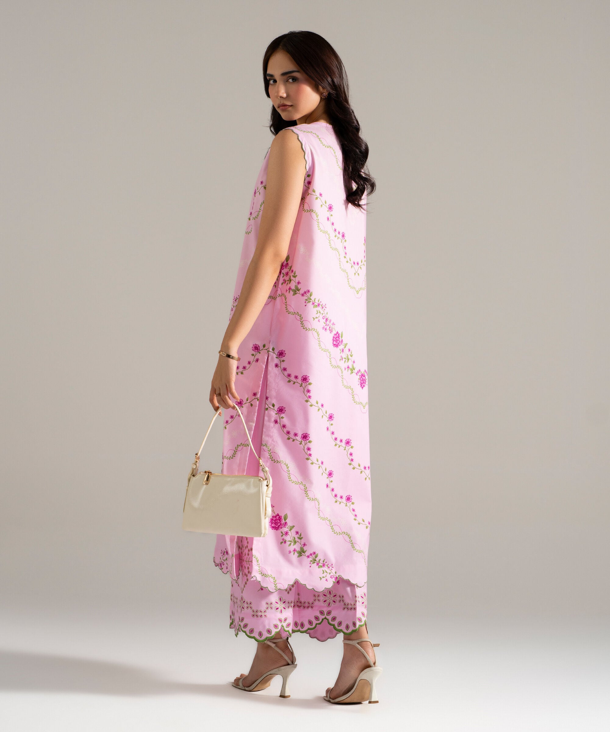 2 Piece - Printed Cotton Viscose Suit PEW26CAHMV97