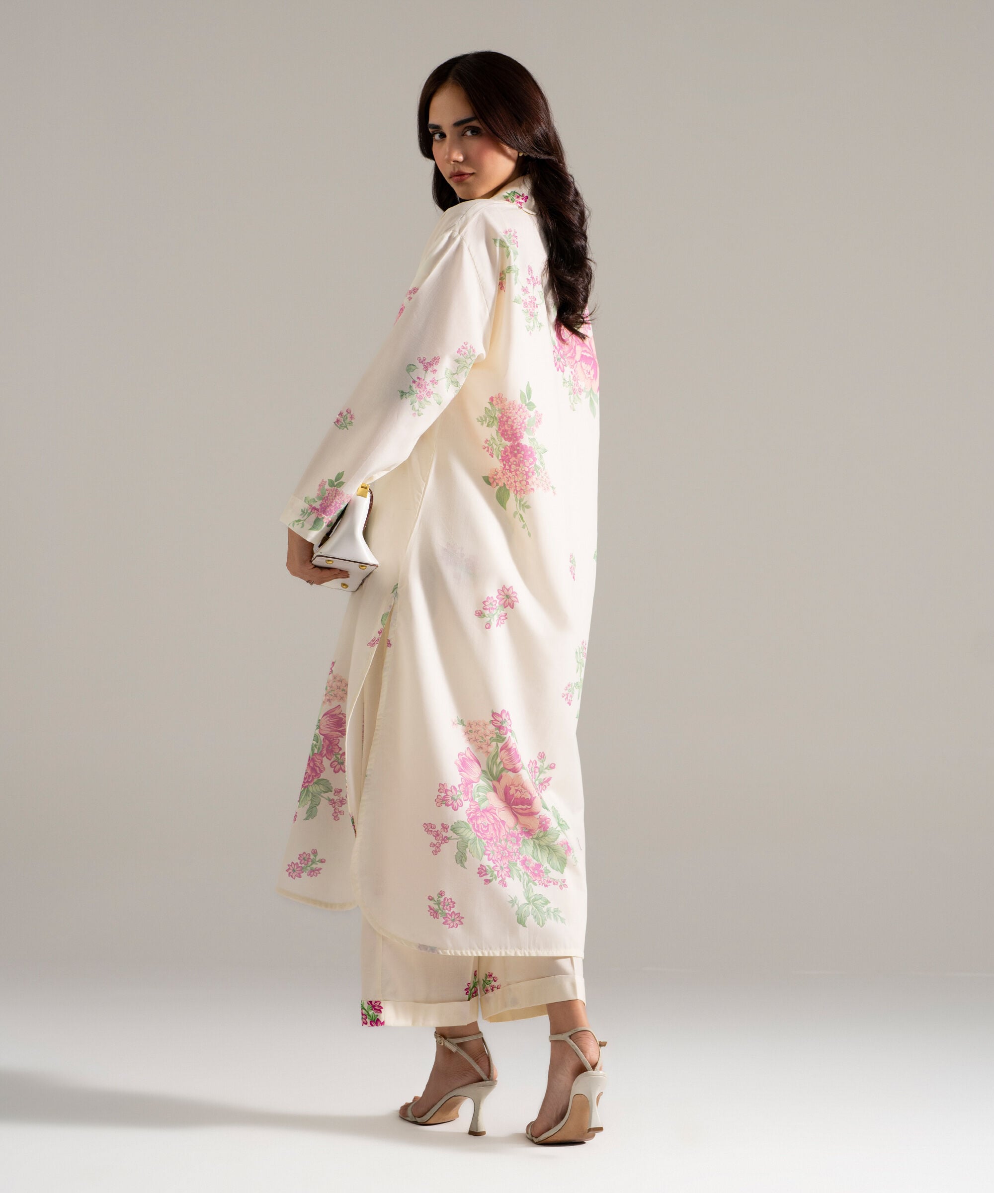 2 Piece - Printed Cotton Viscose Suit PEW26CAHMV98