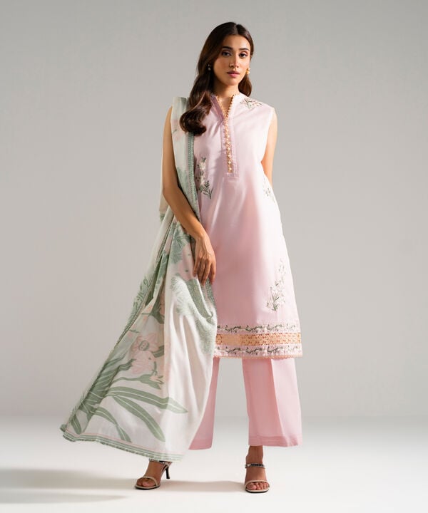 Printed Jacquard Dupatta