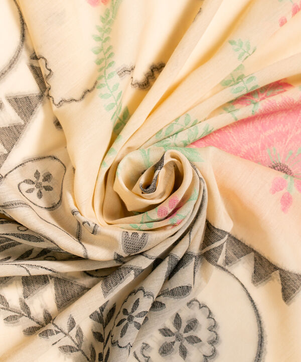 Printed Jacquard Dupatta