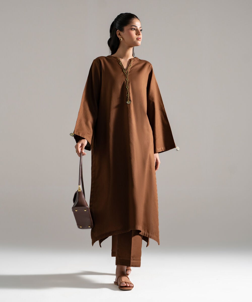 2 Piece - Solid Cotton Linen Suit PEW26CAWMV93