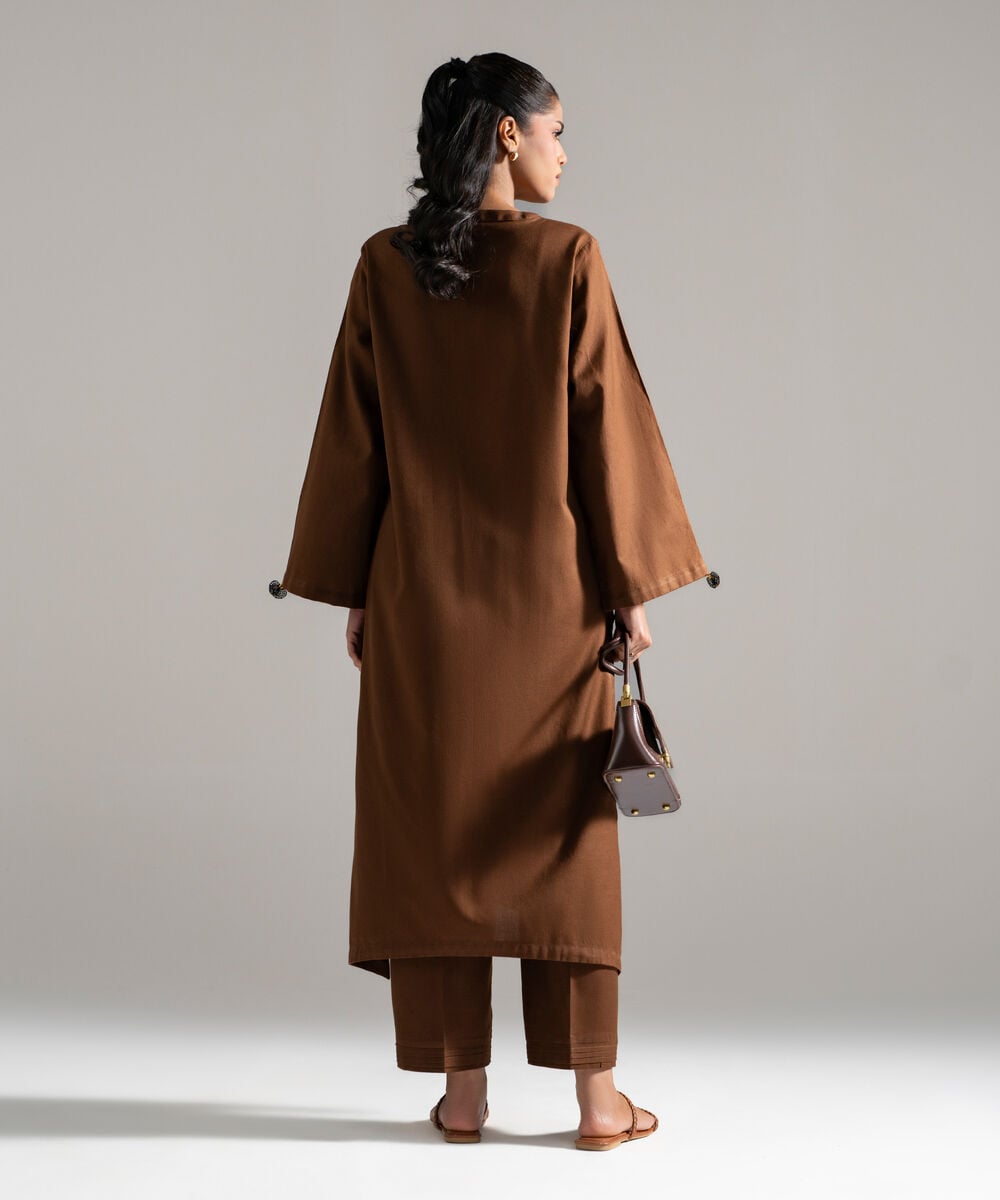 2 Piece - Solid Cotton Linen Suit PEW26CAWMV93
