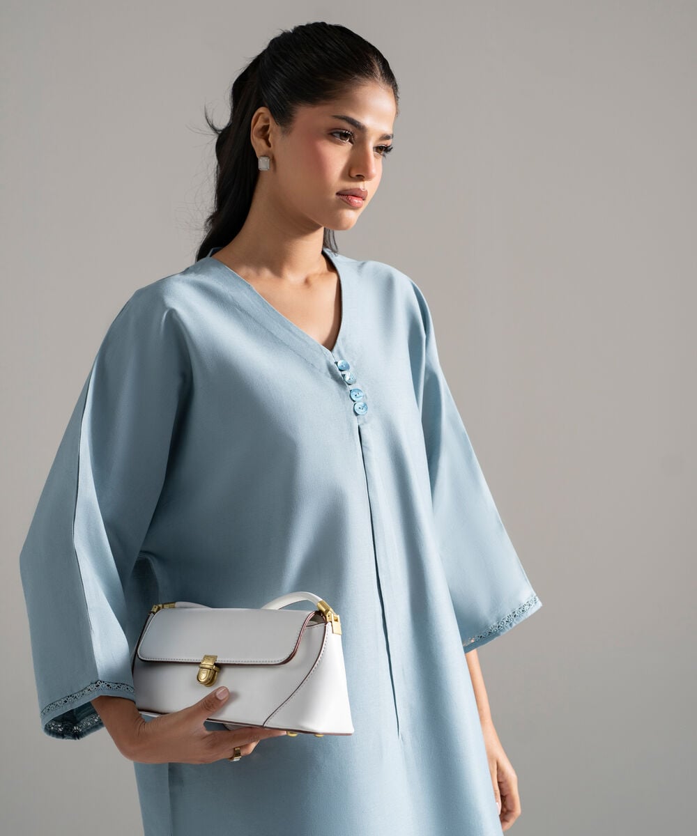 2 Piece - Solid Cotton Linen Suit PEW26CAWMV94
