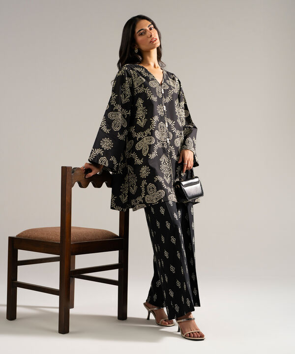 2 Piece - Printed Lawn Suit