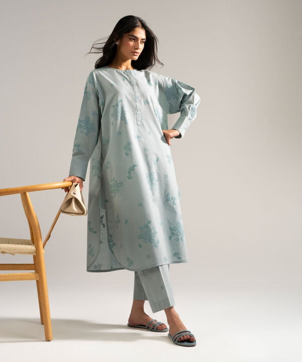 2 Piece - Printed Lawn Suit