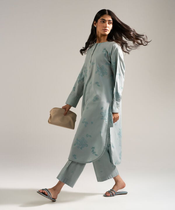 2 Piece - Printed Lawn Suit
