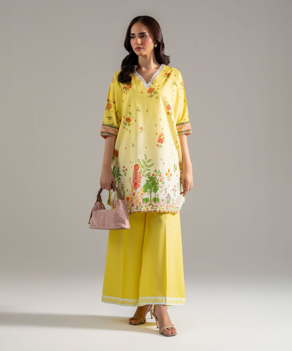 2 Piece - Printed Lawn Suit PEW26CWMV102