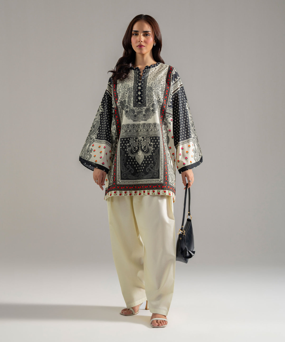 2 Piece - Printed Lawn Suit PEW26CWMV104