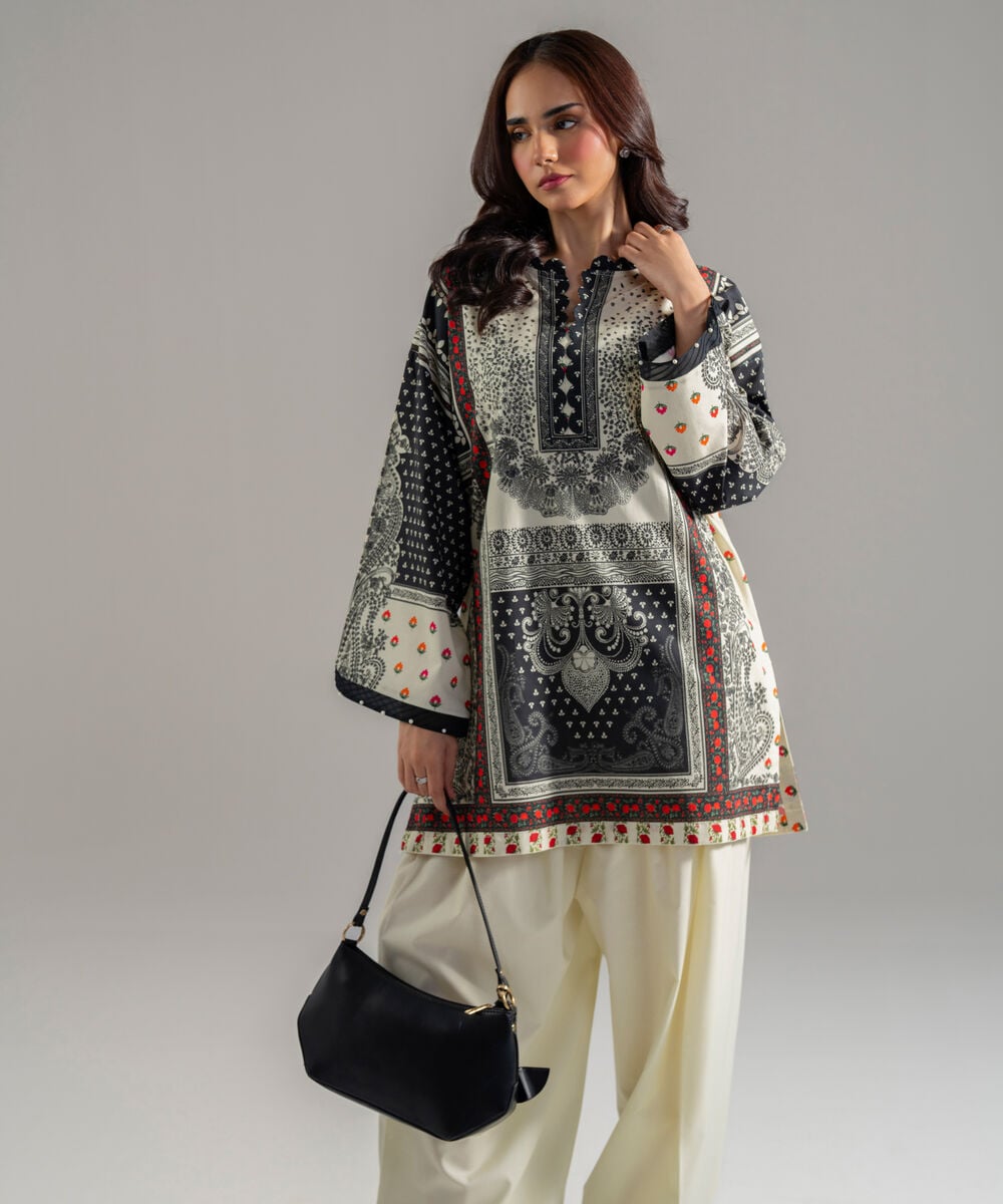 2 Piece - Printed Lawn Suit PEW26CWMV104