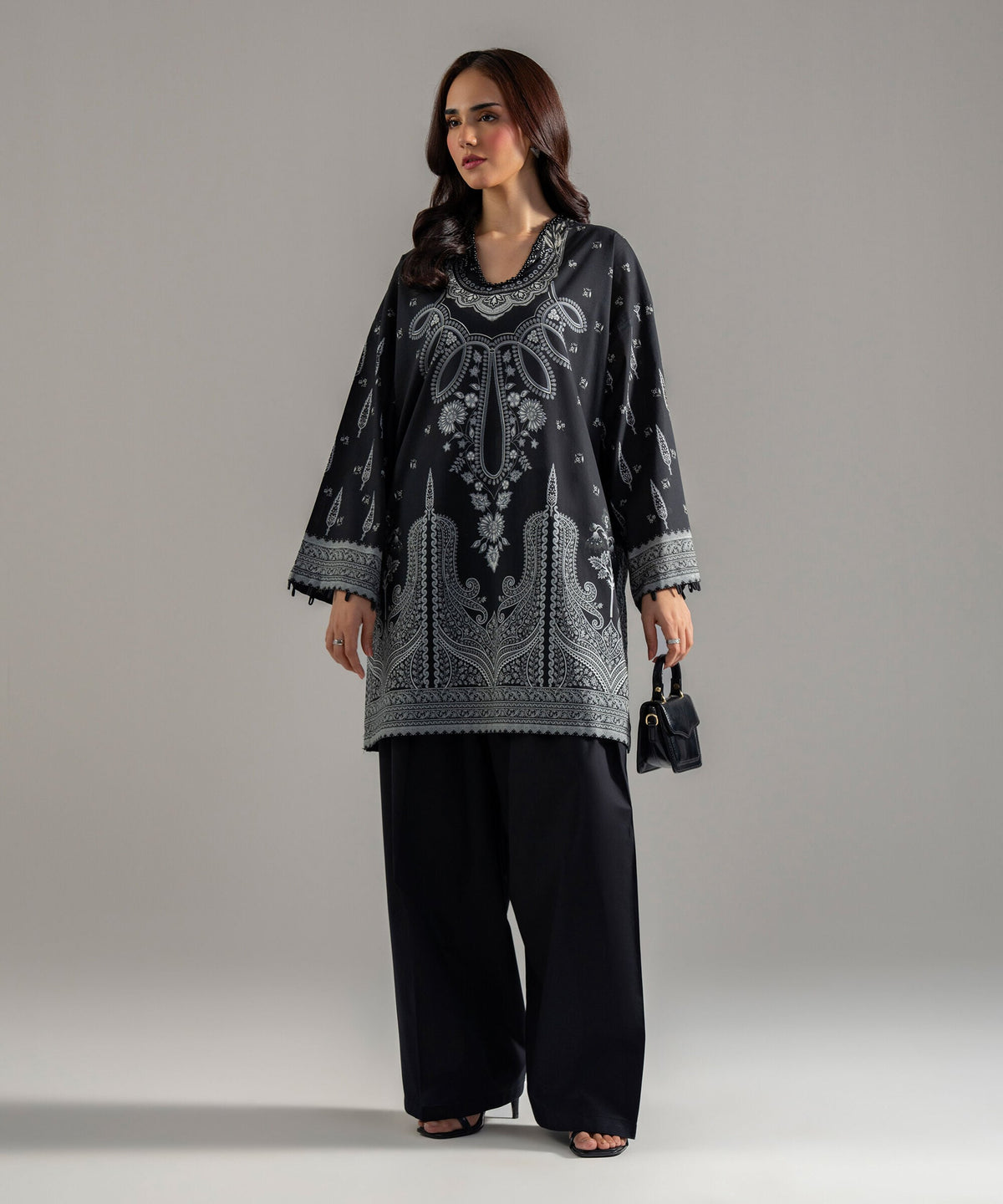 2 Piece - Printed Lawn Suit PEW26CWMV107