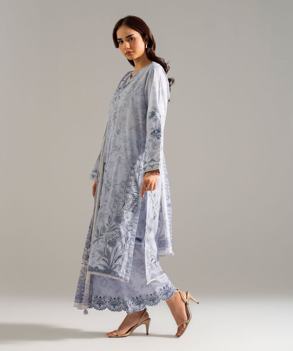 3 Piece - Embroidered Lawn Suit PEW26SCSTV94
