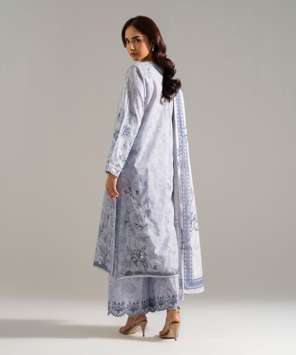 3 Piece - Embroidered Lawn Suit PEW26SCSTV94