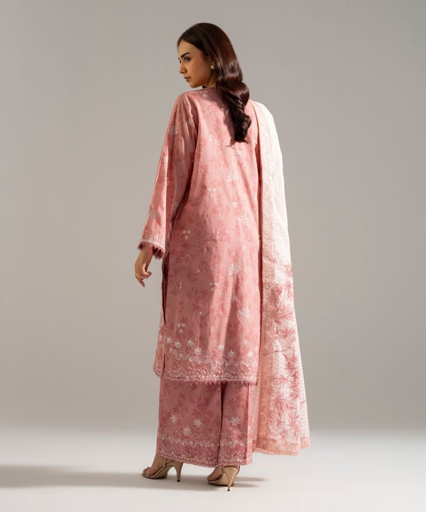3 Piece - Embroidered Lawn Suit