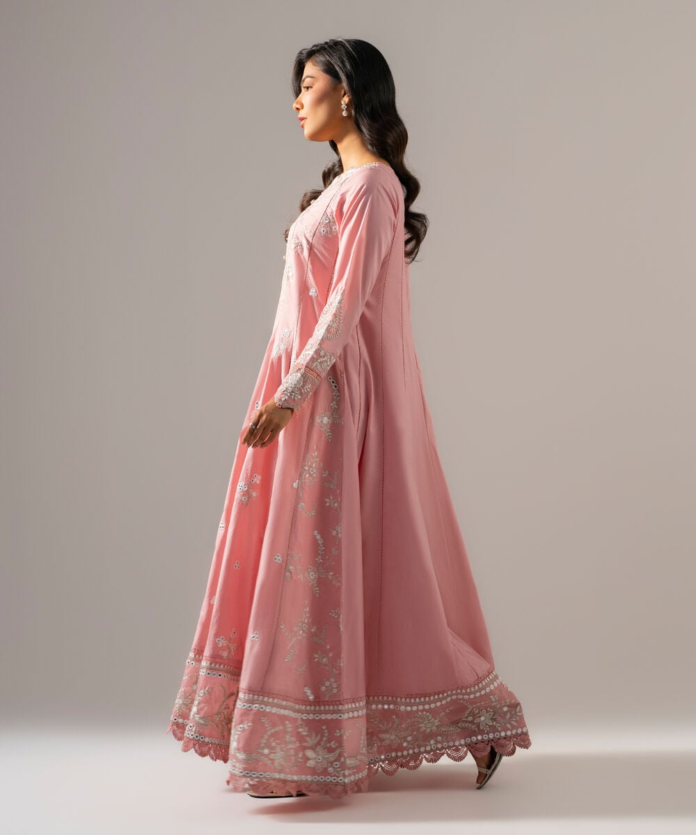 3 Piece - Embroidered Dobby Suit PEW26SHMV109