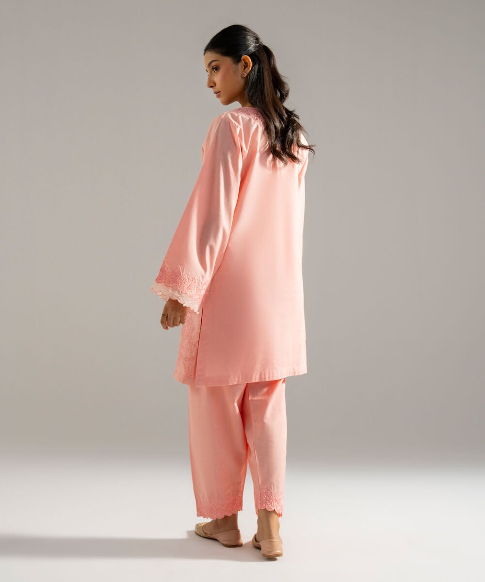 2 Piece - Embroidered Crosshatch Suit PEW26SMV1022